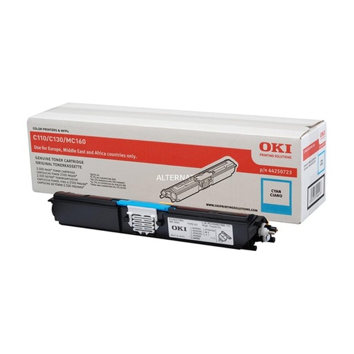 [165534] TONER OKI 44250723 CYAN