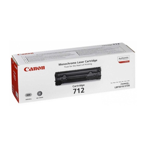 [167185] TÓNER NEGRO ORIGINAL CANON CRG-712 1870B002