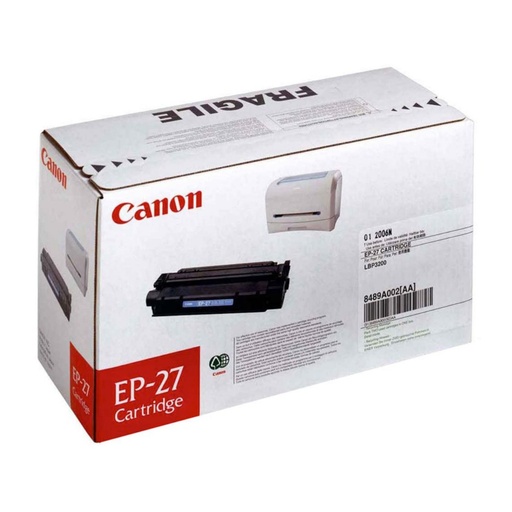 [169844] TÓNER NEGRO ORIGINAL CANON EP-27 8489A002