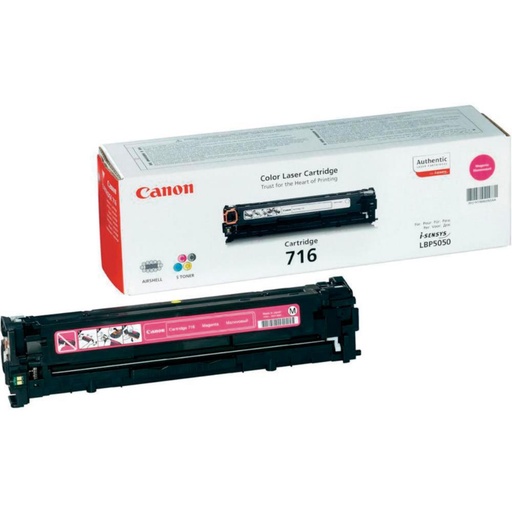 [166064] TÓNER MAGENTA ORIGINAL CANON 716 M 1978B002