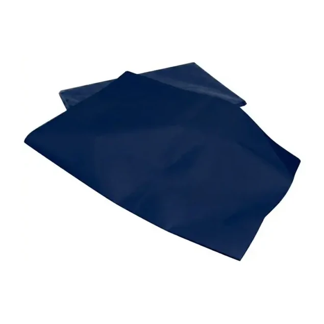 [600164] PAPEL SEDA 50×75CM 18 G AZUL OSCURO MANO 25 HOJAS