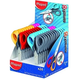 TIJERA ESCOLAR MAPED SENSOFT 13CM