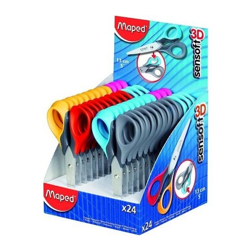 [671263] TIJERA ESCOLAR MAPED SENSOFT 13CM
