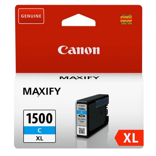 [166055] CARTUCHO DE TINTA CIAN ORIGINAL CANON PGI-1500XL 9193B001