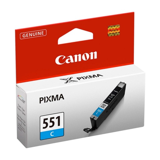 [166303] CARTUCHO DE TINTA CIAN ORIGINAL CANON CLI-551 C 6509B001