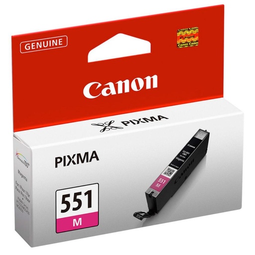 [166304] CARTUCHO DE TINTA MAGENTA ORIGINAL CANON CLI-551 M 6510B001