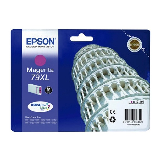 [166040] EPSON CARTUCHO MAGENTA 79XL 2000 PAGINAS WORKFORCE PRO WF-5XXX SERIES