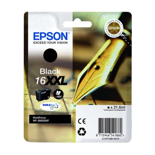 [165755] EPSON CARTUCHO NEGRO 16XXL WORKFORCE 2660DWF
