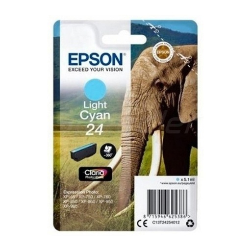 [165745] EPSON CLARIA PHOTO HD INK CARTUCHO CIAN CLARO 24
