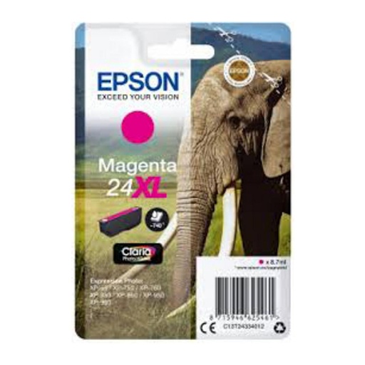 [165750] EPSON CLARIA PHOTO HD INK CARTUCHO MAGENTA 24XL