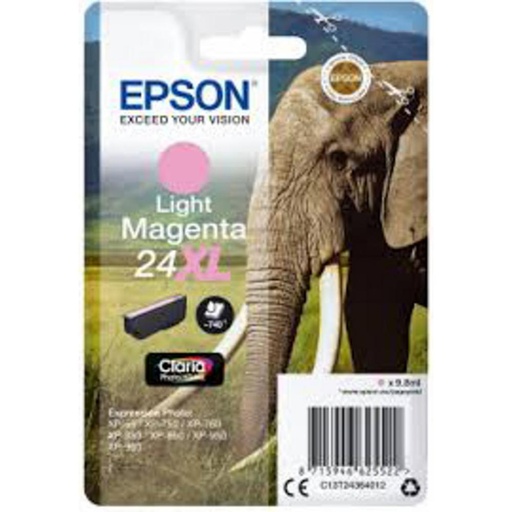 [165753] EPSON CLARIA PHOTO HD INK CARTUCHO MAGENTA CLARO 24XL EXPRESSION PHOTO XP-950
