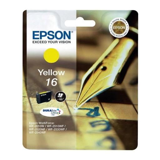 [166016] EPSON DURABRITE ULTRA INK CARTUCHO AMARILLO 16