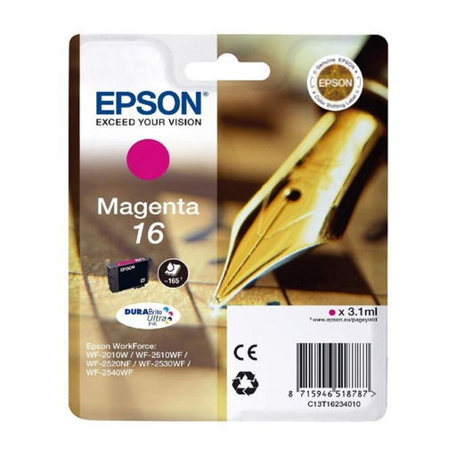 [166015] EPSON DURABRITE ULTRA INK CARTUCHO MAGENTA 16