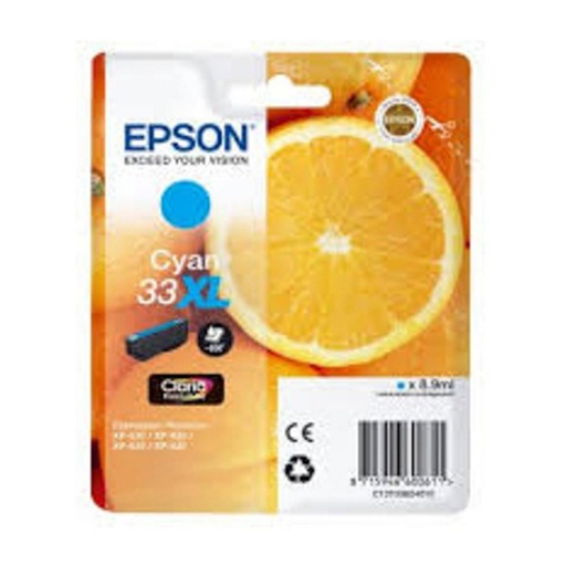 [165738] EPSON EXPRESSION HOME XP-530 CARTUCHO CYAN 33XL