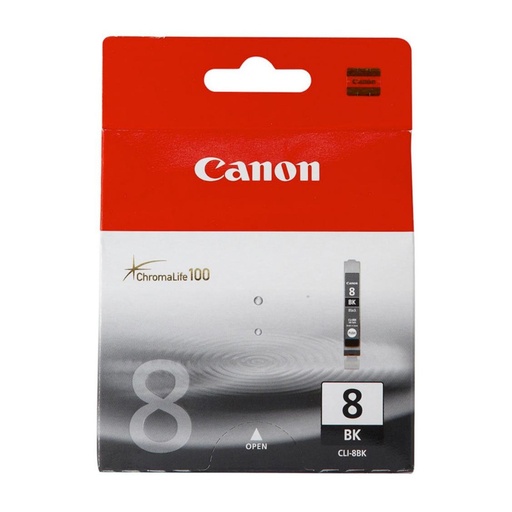 [169994] CARTUCHO DE TINTA NEGRO ORIGINAL CANON CLI-8  BK 0620B001