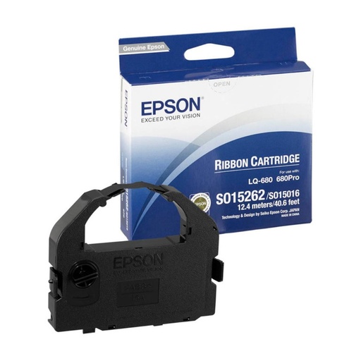 [167839] EPSON LQ-670/680/860/1060/2500/2550 DLQ-2000 CINTA NYLON NEGRO (S015016)