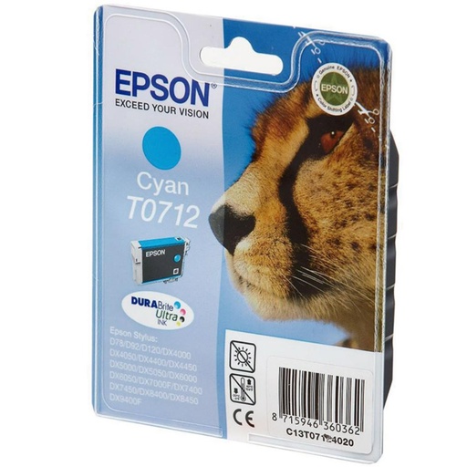 [167568] EPSON STYLUS D-78/92/120/DX-4000/5000/6000/7000F CARTUCHO CIAN