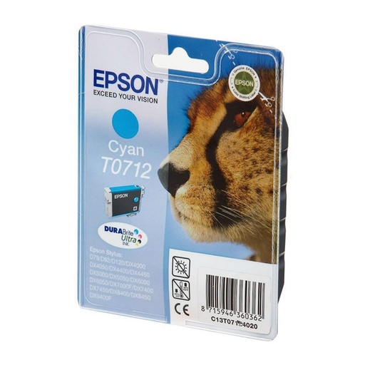 [167568] EPSON STYLUS D-78/92/120/DX-4000/5000/6000/7000F CARTUCHO CIAN