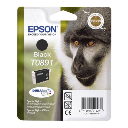 [165340] EPSON STYLUS S20/SX105/SX205/405 CARTUCHO NEGRO