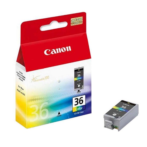 [165244] CARTUCHO DE TINTA TRICOLOR ORIGINAL CANON CLI-36 1511B001