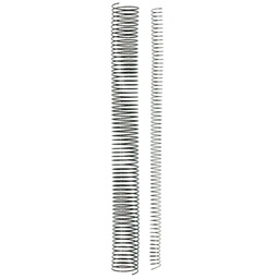 ESPIRALES METÁLICA NEGRA 14MM CAJA 100UDS PASO 5:1