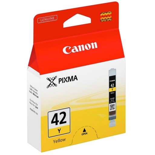 [165616] CARTUCHO DE TINTA AMARILLO ORIGINAL CANON CLI-42Y