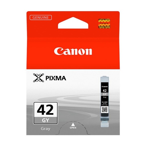 [165619] CARTUCHO DE TINTA GRIS ORIGINAL CANON CLI-42GY 6390B001
