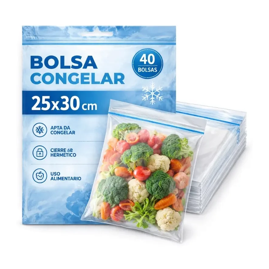 [825031] BOLSA CONGELADOR 25X30 40UN
