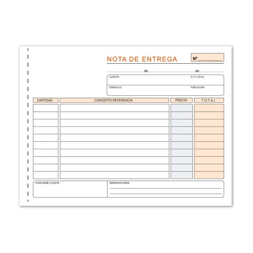 [001398] TALONARIO NOTAS DE ENTREGA LOAN 4º APAISADO DUPLICADO AUTOCOPIANTE