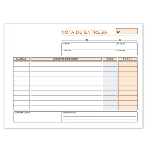 [001398] TALONARIO NOTAS DE ENTREGA LOAN 4º APAISADO DUPLICADO AUTOCOPIANTE