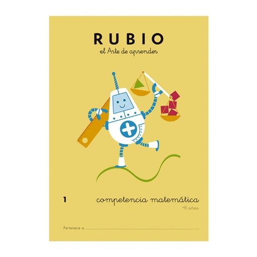 [630709] CUADERNO RUBIO COMPETENCIA MATEMÁTICA 1 
