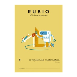 CUADERNO RUBIO COMPETENCIA MATEMÁTICA 5