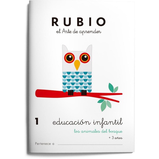 [630762] CUADERNO RUBIO EDUCACIÓN INFANTIL 1 