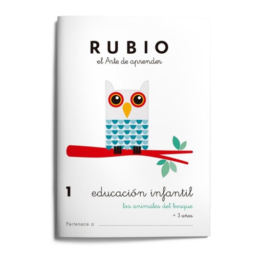[630762] CUADERNO RUBIO EDUCACIÓN INFANTIL 1 
