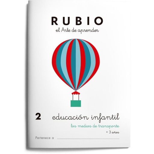 [630763] CUADERNO RUBIO EDUCACIÓN INFANTIL 2 