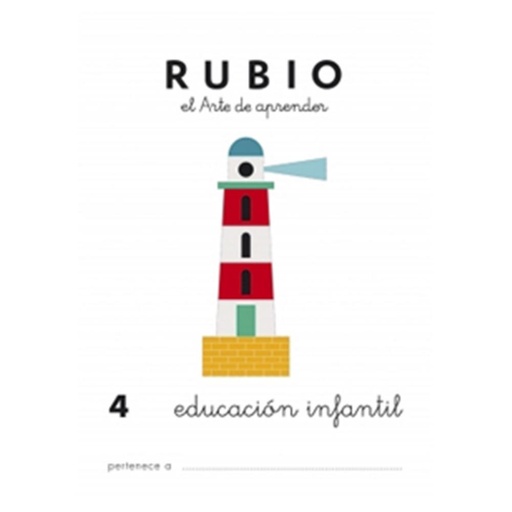 [630343] CUADERNO RUBIO EDUCACIÓN INFANTIL 4