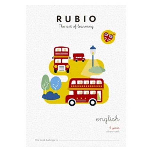 [630650] CUADERNO RUBIO ENGLISH 6 YEARS ADVANCED 