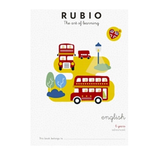 [630650] CUADERNO RUBIO ENGLISH 6 YEARS ADVANCED 