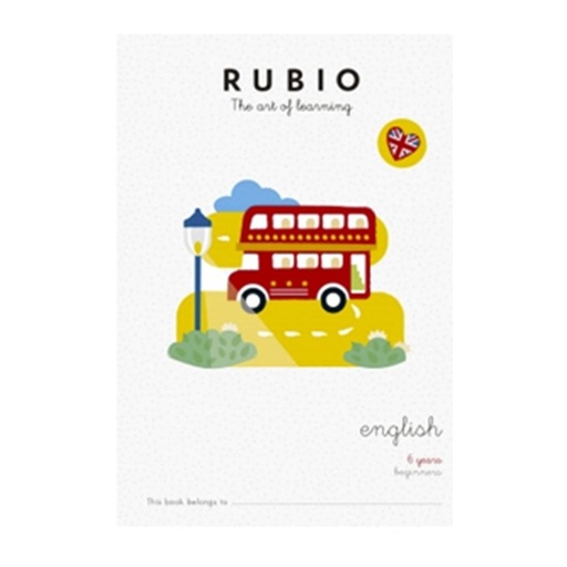 [630649] CUADERNO RUBIO ENGLISH 6 YEARS BEGINNERS 