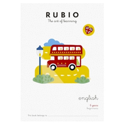 [630649] CUADERNO RUBIO ENGLISH 6 YEARS BEGINNERS 