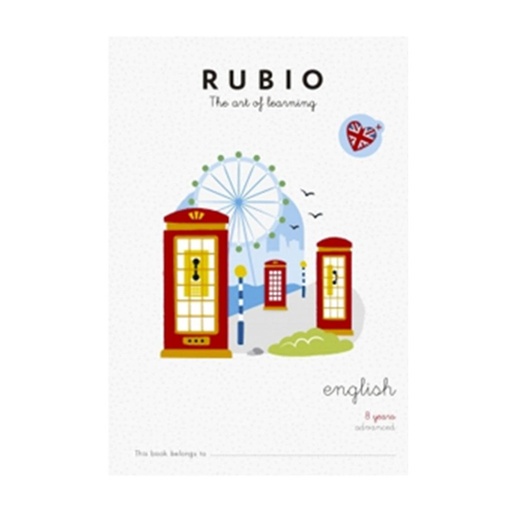 [630654] CUADERNO RUBIO ENGLISH 8 YEARS ADVANCED