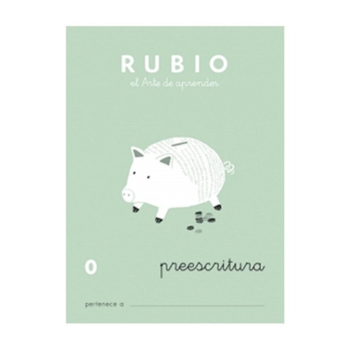 [630316] CUADERNO RUBIO ESCRITURA 0 