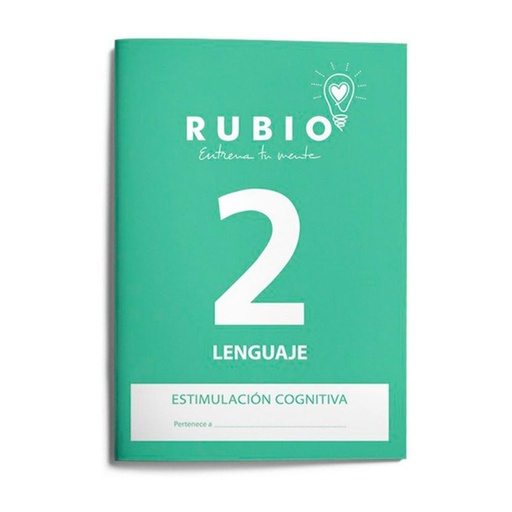 [630892] CUADERNO RUBIO LENGUAJE ESTIMULACIÓN COGNITIVA NIVEL 2 