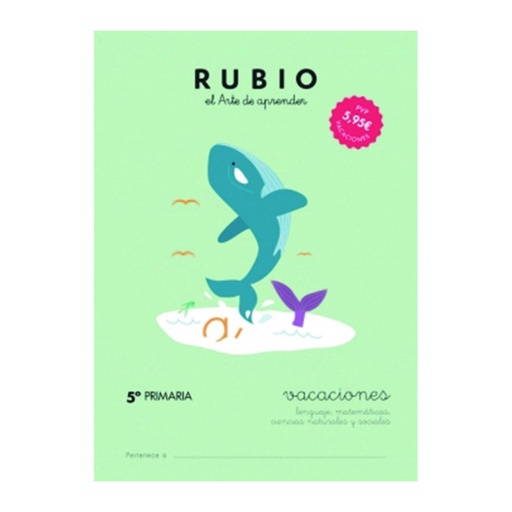 [630660] CUADERNO RUBIO VACACIONES 5ºPR