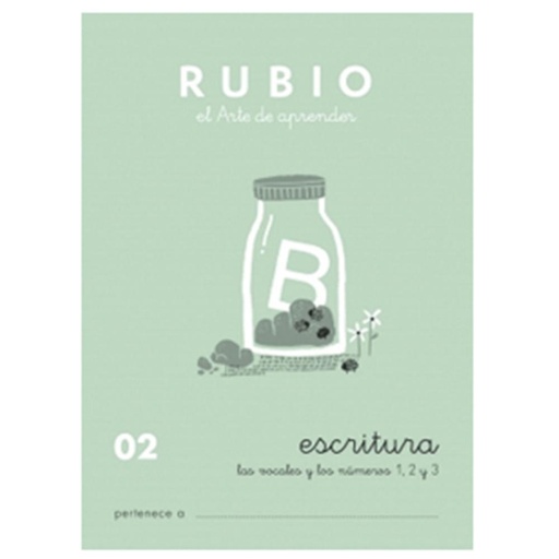 [630318] CUADERNO RUBIO 02 ESCRITURA 