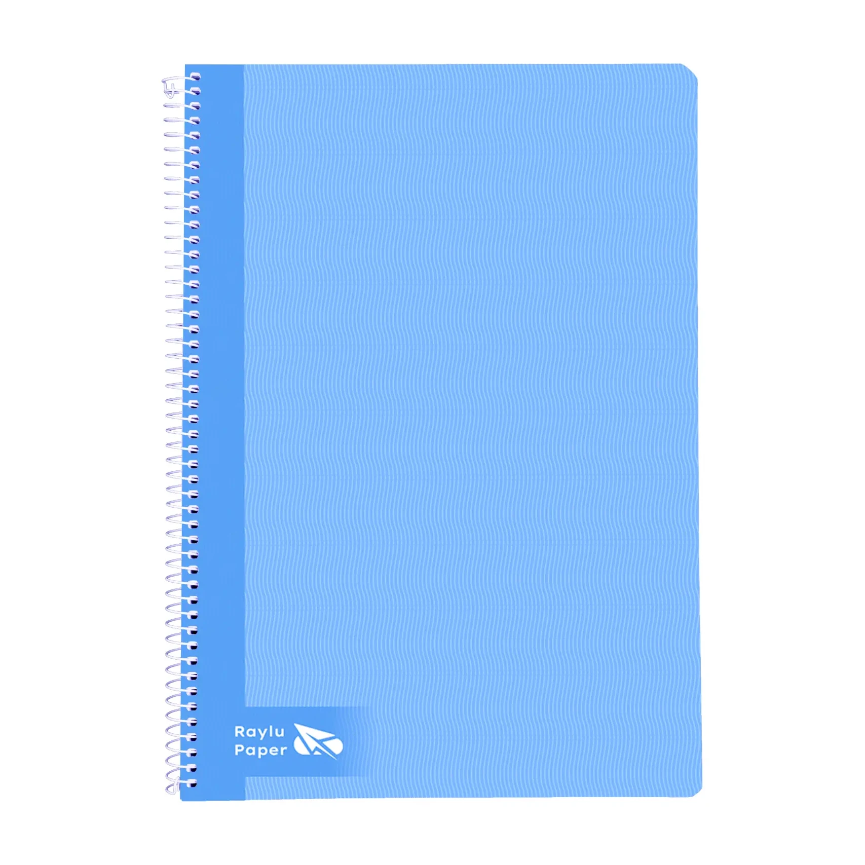 [004012] BLOC ESPIRAL A4 TAPA DURA 80 HOJAS 70 GRAMOS HORIZONTAL AZUL CLARO RAYLU