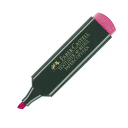 MARCADOR FLUORESCENTE FABER-CASTELL 48-07 ROSA