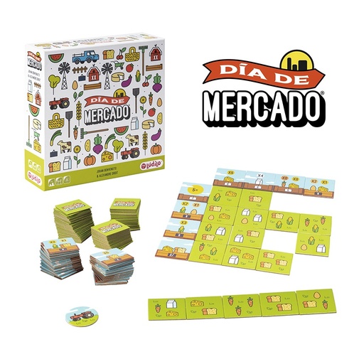 [710536] JUEGO FAMILIAR DE OBSERVACIÓN LUDILO DÍA DE MERCADO