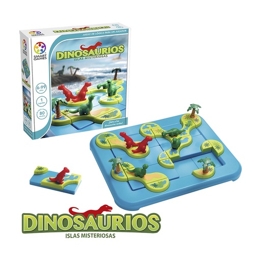 [710551] JUEGO DE LOGICA LUDILO DINOSAURIOS: ISLAS MISTERIOSAS