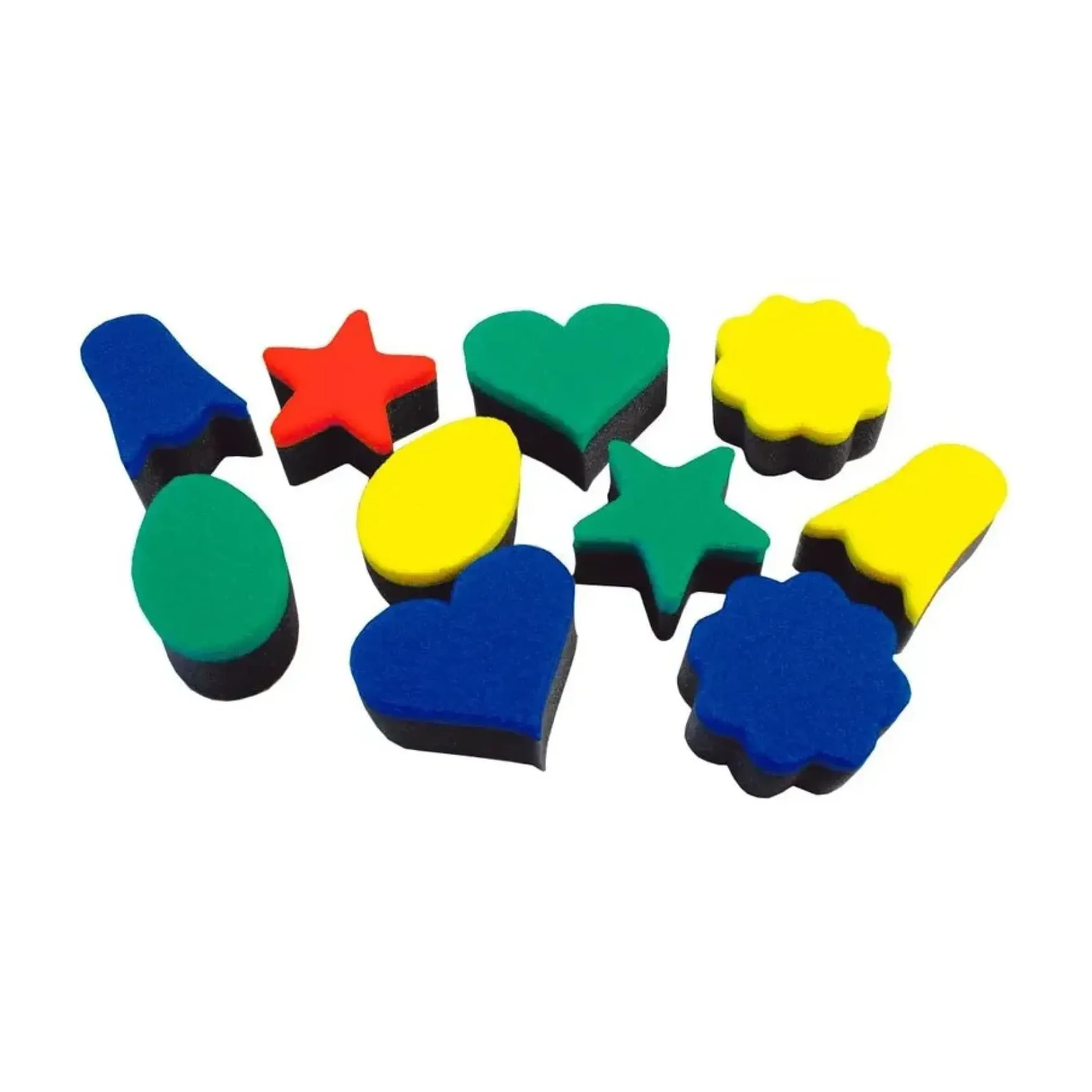 [825823] ESPONJAS PARA ESTAMPAR CON PINTURA FORMAS HENBEA